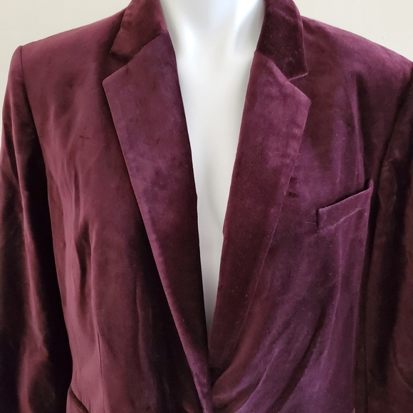 Sold.Lauren Ralph Lauren velvet blazer - Picture 4 of 5